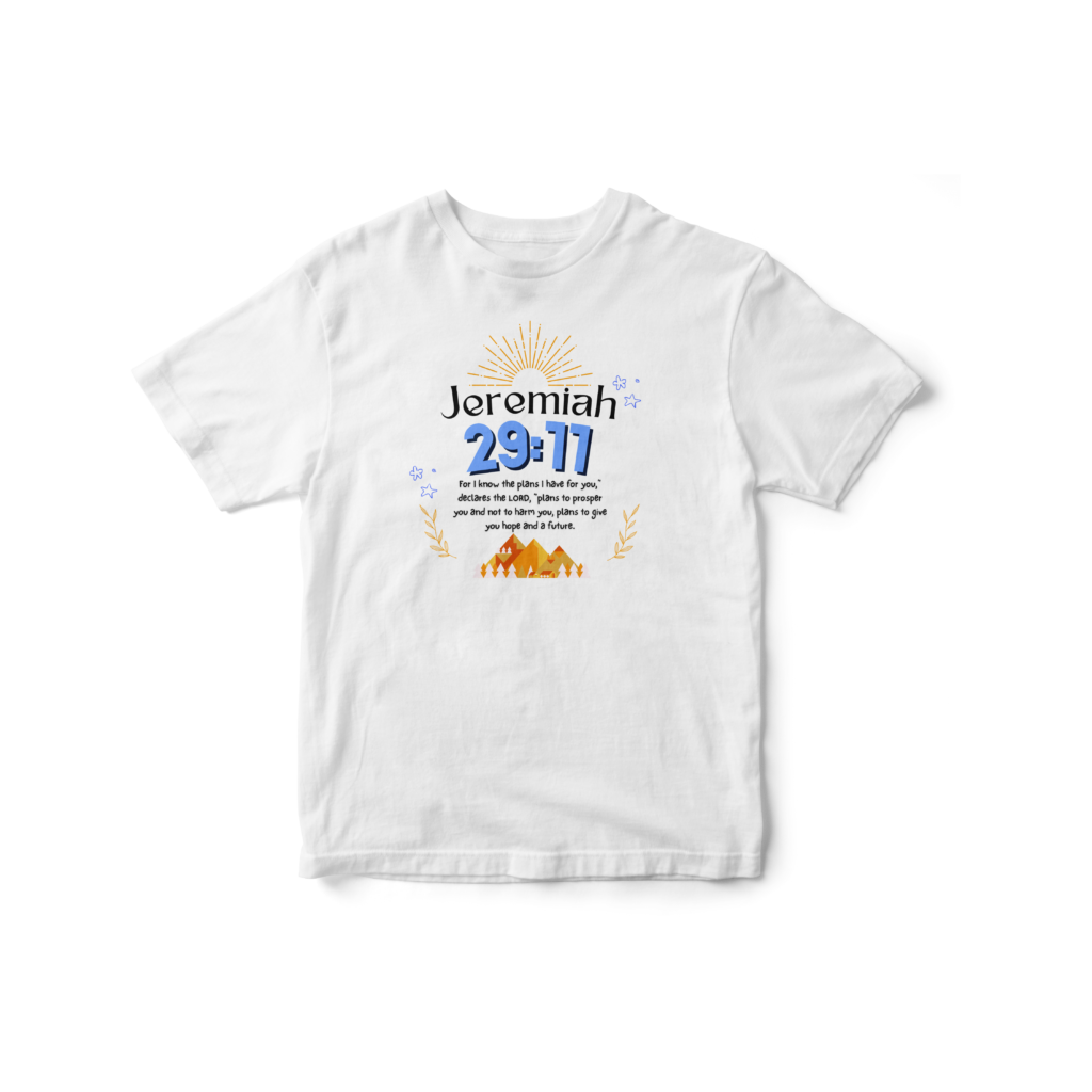 Jeremiah 29:11 Scripture Tee